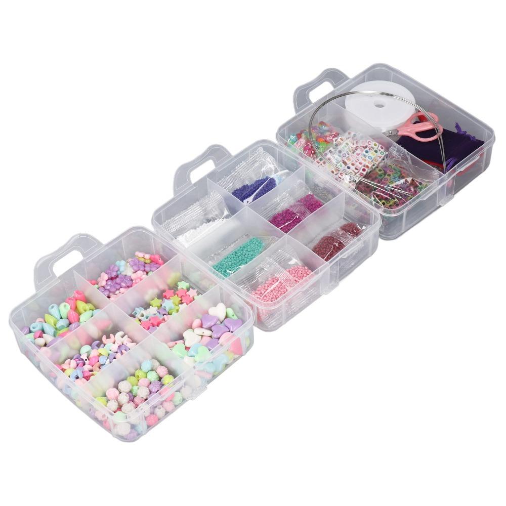 4774pcs Multiple Shapes Beads Bracelet Making Kit Colorful Jewelry Making Kit  DIY Jewelry Making
