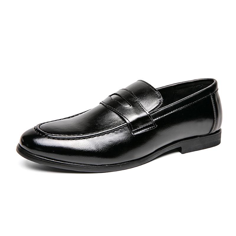 Spring 2025 Men s Plus Size Outdoor Slip-on Leather Travel Shoes 42