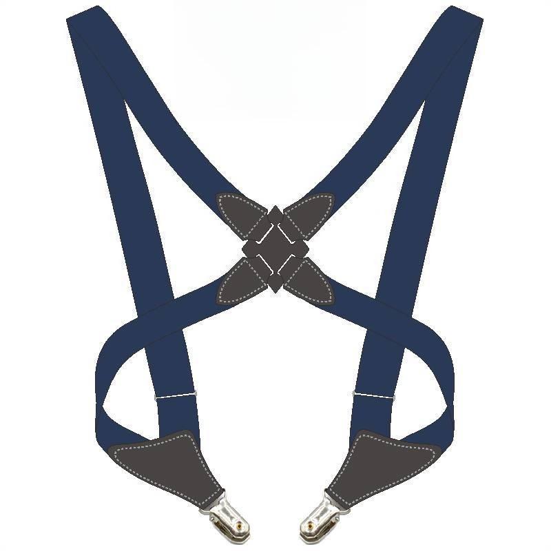 Elastic Strap Clip, Side Clip Cross Adult Men's and Women's Suspender Straps