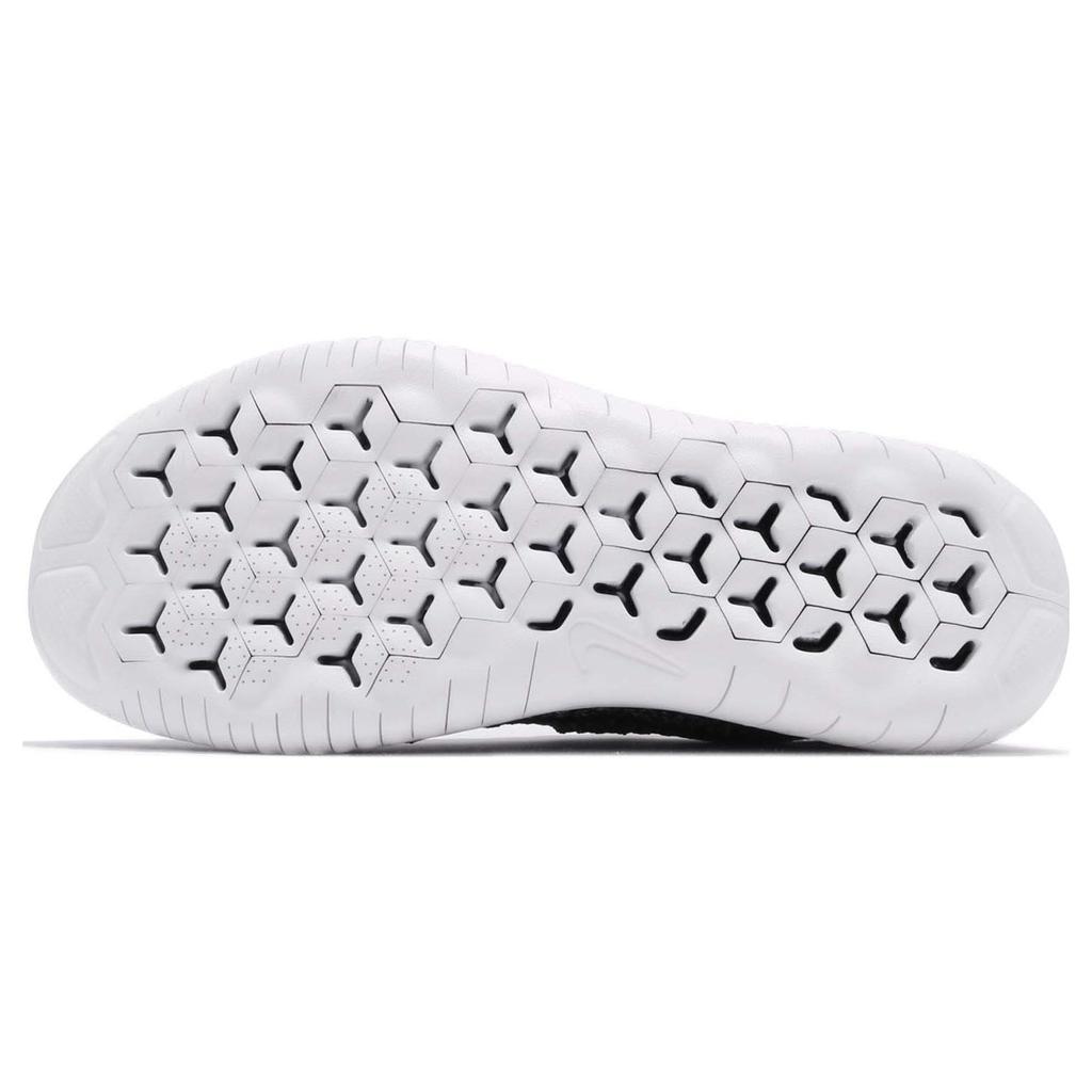 (WMNS) Nike Free RN Flyknit 2018 'White Black' Women's 942839-101
