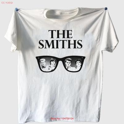 HEISS NEU The Smiths weißes T-Shirt Alle Größen Kurzarm 3F666 vintage Gewaschen Lässig Weich Vielseitig Streetwear Designer-Kleidung