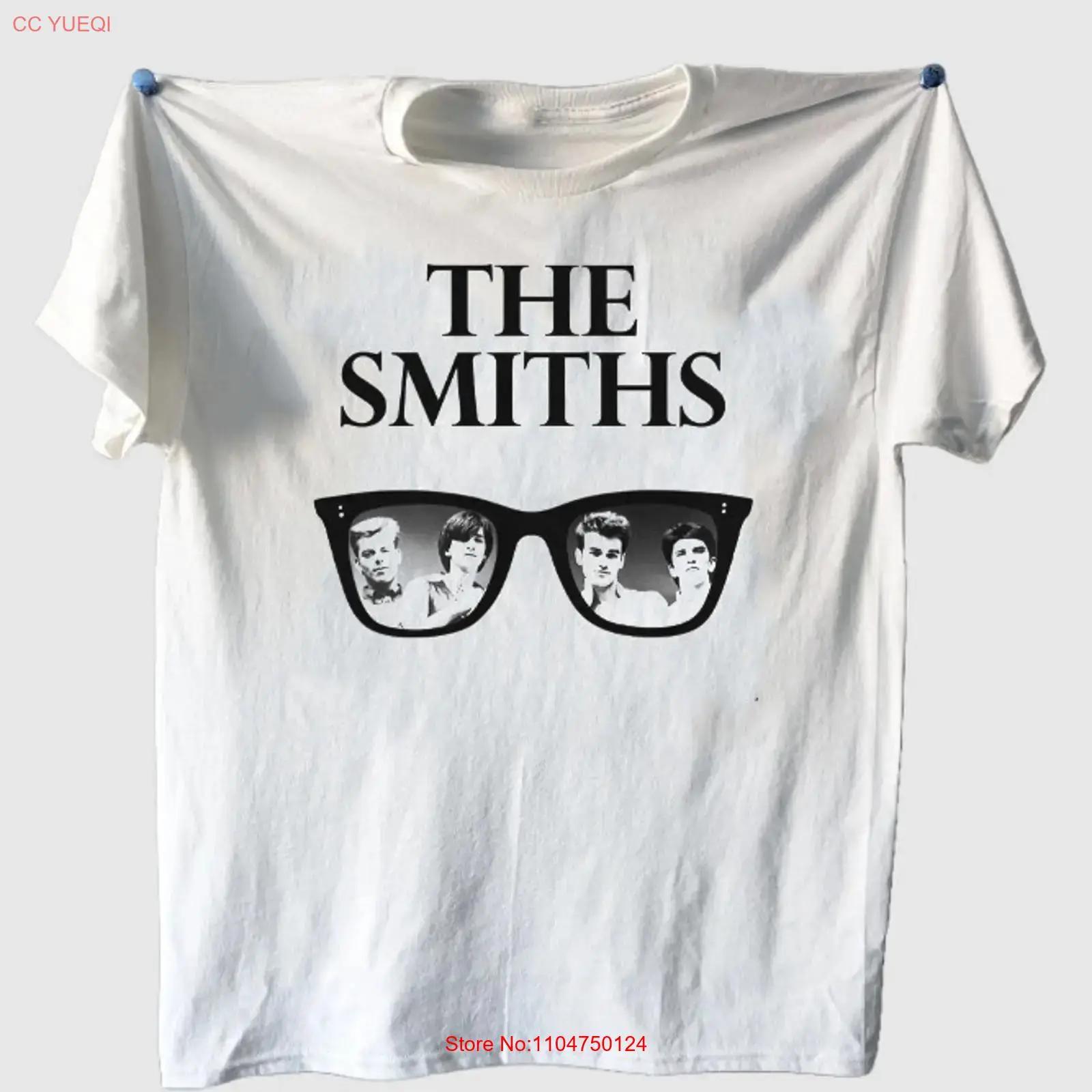 

HOT NEW The Smiths white T shirt All sizes short sleeve 3F666 vintage Washed Casual Soft Versatile streetwear designer clothes S разноцветный