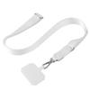 Mobile Phone Hanging Rope Adjustable Neck Hanging Rope Flat Rope Strap Fixed Clip Anti Loss Mobile Phone Hanging Rope Crossbody