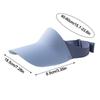 New One-piece Seamless Visor Cap UV Protection Breathable Outdoor Sun Hat Adjustable Sun Protection Hat