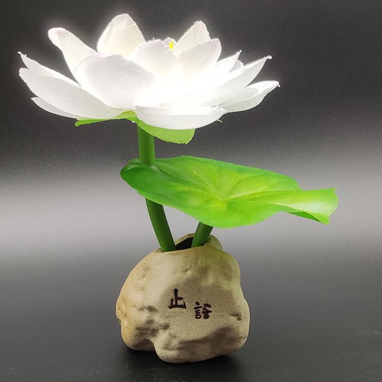 Buddhist Altar Offering Lotus Flower Home Decoration Ornament