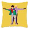 BANANA FISH Anime Cushion Cover for Sofa Throw Pillow Cover Home Decoration Polyester Pillow Case Japan Manga Housse De Coussin