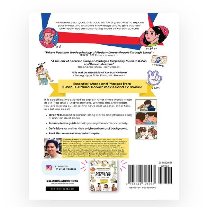 K-Pop Dictionary Korean Language Book