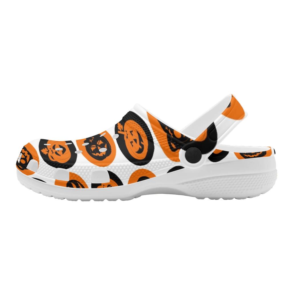 Women Men Printed EVA Clogs Lightweight Breathable Slip On Garden Beach Pool Bathroom Home Casual Summer Footwear