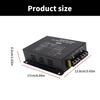 60A/80A/100A Truck Voltage Step Down Converter Power Supply Adapter 24V To 12V With Overload Protection For Radio System