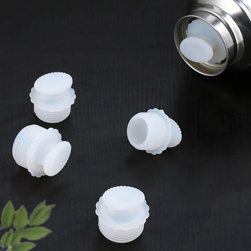 Bottle Stoppers Replacement Silicone Cork Plug Safe Vacuum Flask Lid Cap Kettle Insulation Pot Stopper Parts for
