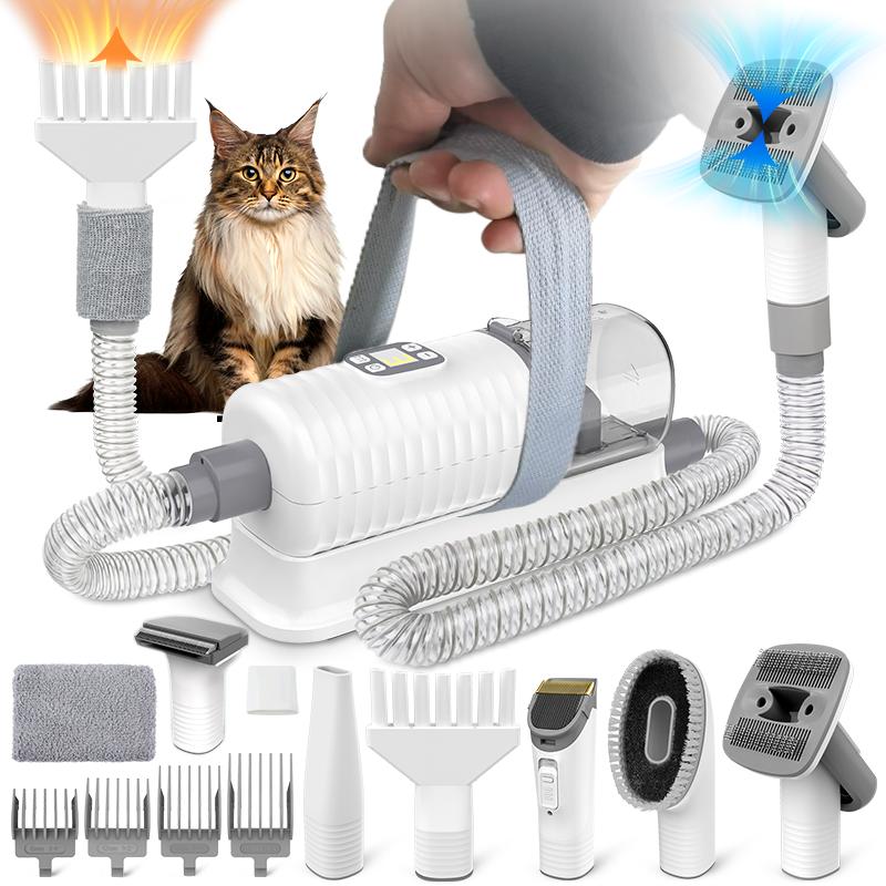 

Multifunctional Pet Special Water Dryer Cat Dog Massage Comb Low Noise Home Cleaning Blow Suction Integrated Beauty Equipment