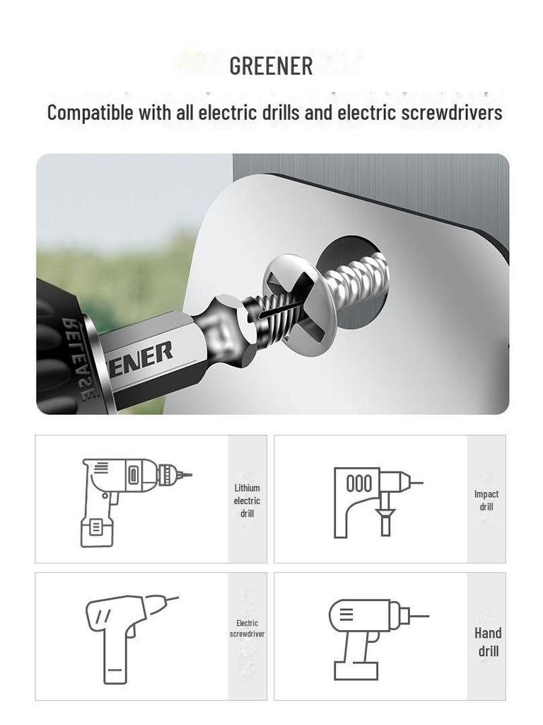 Universal Rusty Screw Extractor Tool for Deep Hole and Broken Wire Removal