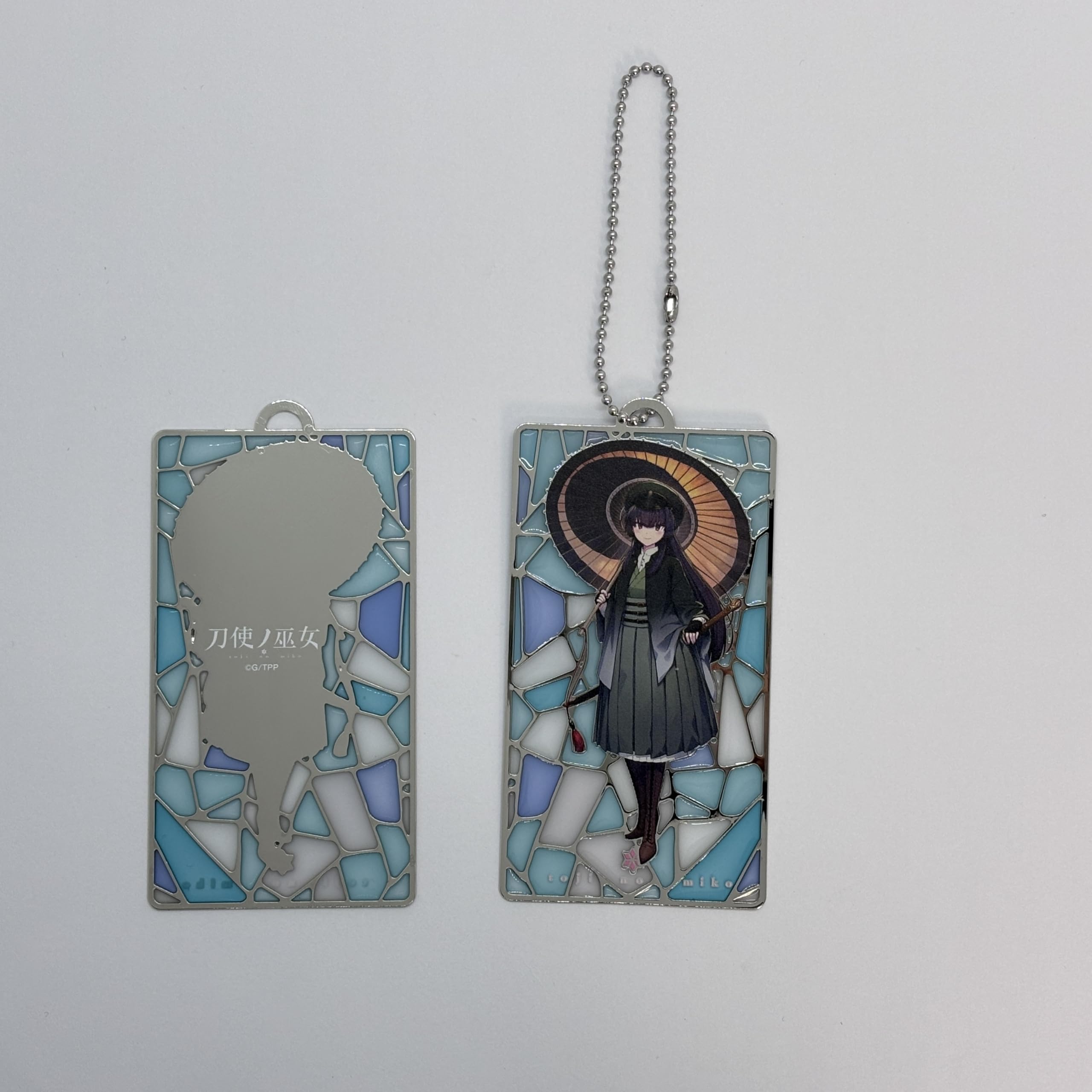 

Yoshinori Taisho Romance Series Stainless Steel Card [Katana Maidens] Shizuma s (Himewa)