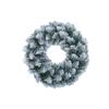 60cm Christmas Wreath Artificial Flower Decoration Wreath Door Hanging Wall Hanging With Lightstrip