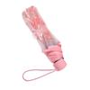 1PC Transparent Folding Umbrella Fashionable Princess Umbrella Cherry Blossom # Pink