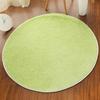Silk Wool Round Rug Carpet Living Room Bedroom Bedside Floor Mat Tender Comfortable Simple Daily Warmth Various Colors Aesthetic