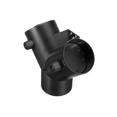 75mm Y-shaped Connector for Car Heater Warm Air Outlet, Warm Air Outlet Tube, Hose with Heater Flap Regulator
