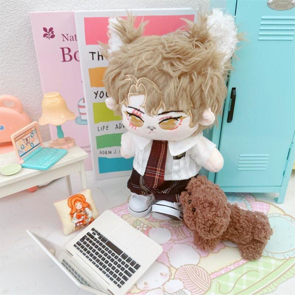 JK Uniform Preppy Cotton Doll‘s Clothes Plush Stuffed Cotton Doll Outfit Dress Girls