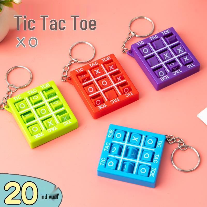 XO Tic-Tac-Toe Battle Mini Game: Fun Toy, Kids' Gift & Classroom Prize for Primary Students and Kindergarten