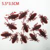 100Pcs Fake Roaches Toys Lifelike Creative Simulation Party Favors Funny Pp Artificial