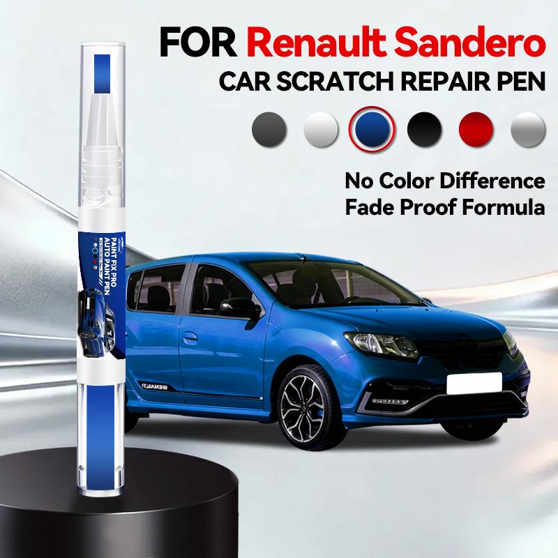 Autolack-Reparaturstift Für 2008-2025 Dacia Sandero Lackkratzer-Reparaturzubehör Blau Grün Grau Rot Weiß Grau Beige