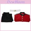 Medieval Royal Guard Cosplay Costume With Polyester Fabric For Theatrical Performance
