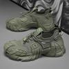 New ModelSimple Men'S Sports Shoes Breathable For Daily Use Casual Walking Fashionable Running Thickened Sole Height Increasing Versatile