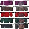Ethnic Pattern Adjustable Belt Apron Large-capacity Multi-Function Tool Pouch  Men