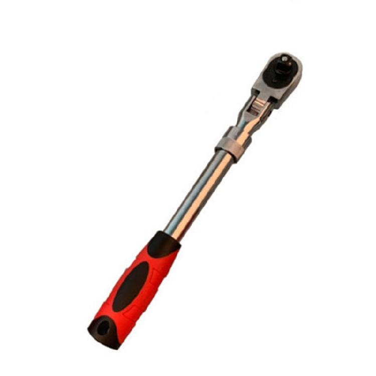 72-Tooth Extendable Flex-Head Ratchet Tool 1/4 3/8 &1/2-Inch Drives Wrench
