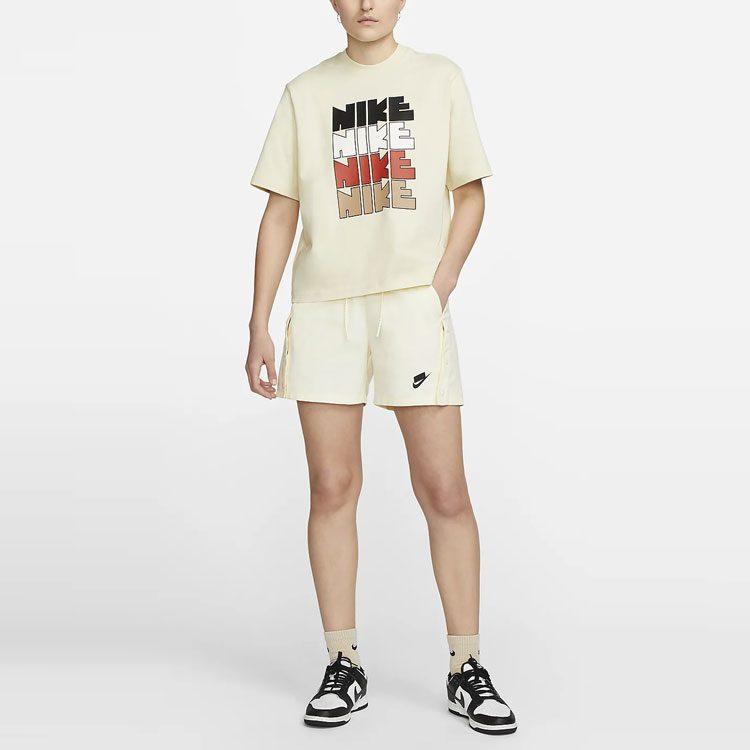 Nike T Shirt Women's Coconut Milk DQ5037-113