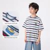 Xiaoyinman Boys' Ocean Style Striped Short Sleeve T-Shirt