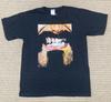 Maglietta Vintage Frank Zappa Uomo Taglia Media Y2K Band Baffi Rock Chitarra Nera Nuova