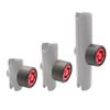 New Anti Theft Pin-Lock Security Knob Key for 1" Arm Socket Phone Holder