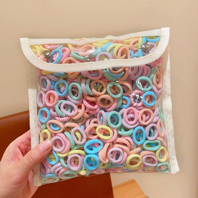 2025 New Style Kids' Hair-Friendly High Elasticity Durable Hair Ties