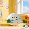 Cute Little Animal Plush Toy Keychain Student Schoolbag Hanger Backpack Hanger Doll Decoration Birthday Gift