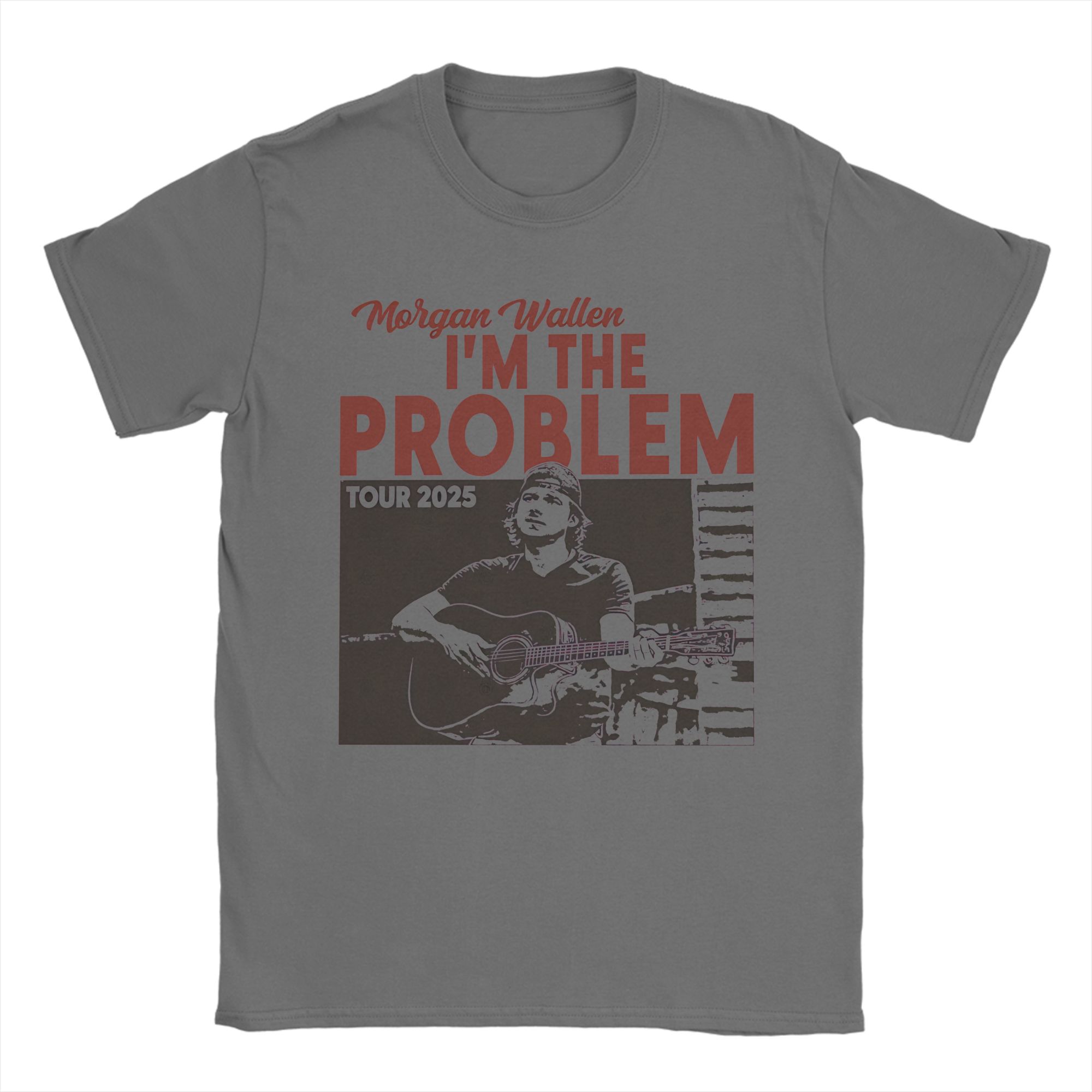 

Mens Womens Morgan Wallen Im The Problem Tour 2025 M5011 84291496 T Shirt Cotton Print TShirt Top Clothing 4XL