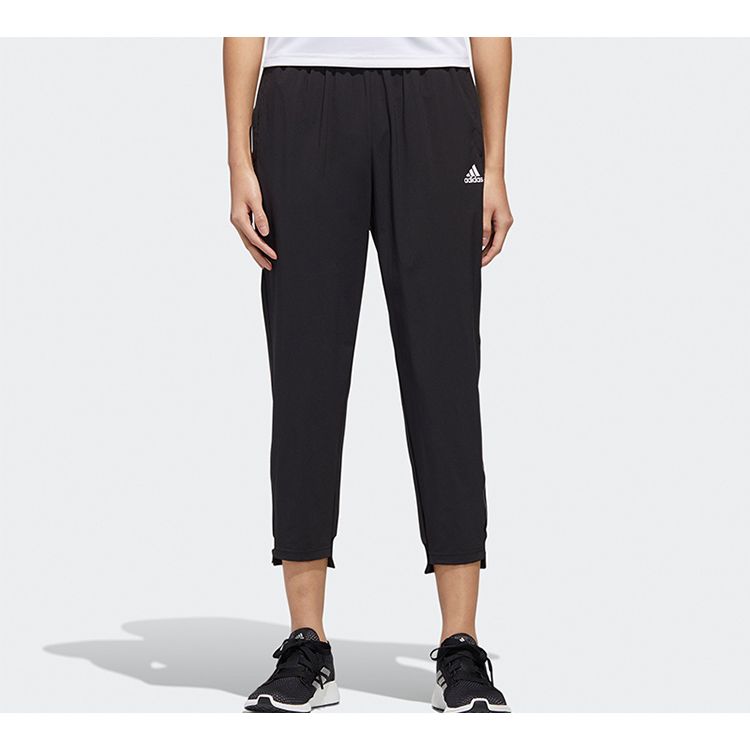 Adidas Mh 3/4 Wv Pants Casual Sports Women Bottoms Black GF0123