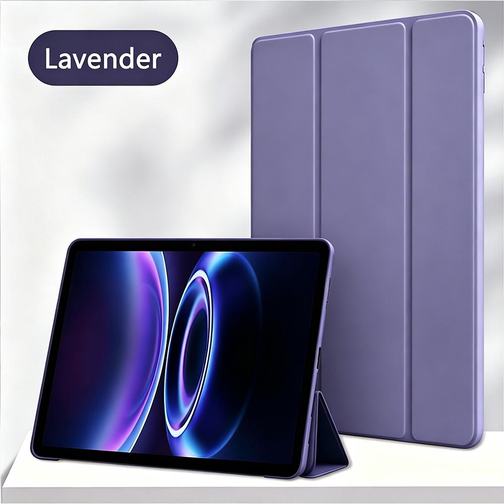 Pour Redmi Pad 2 SE 9.7 Étui de Tablette en Silicone Souple antichoc Ultra Mince Housse à Rabat Pliante Triple avec Fonction Veille/Réveil Automatique