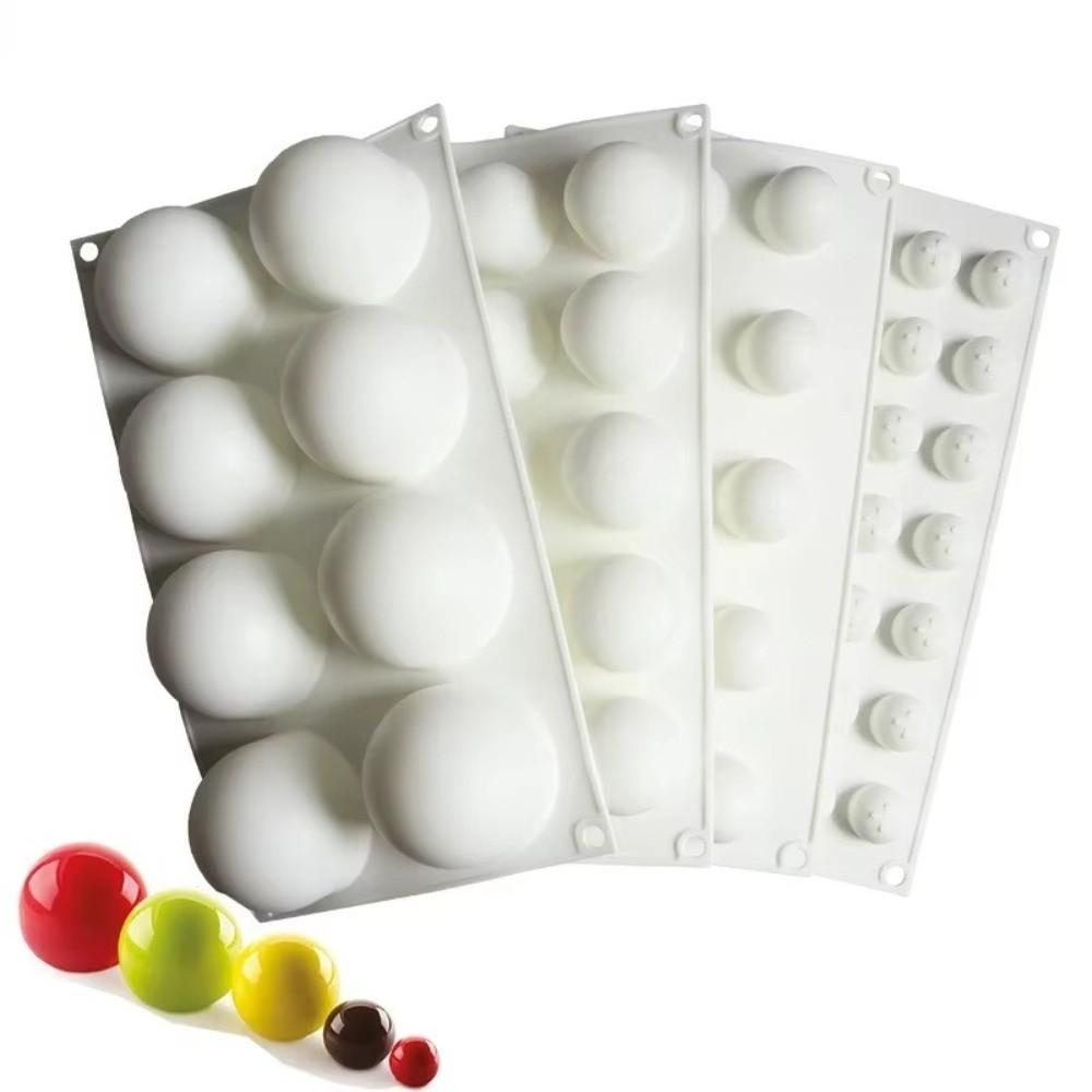 DIY Silicon Ball Cake Mould Spherical-Shaped Dessert Mousse Mold Bakeware Decorating Tool