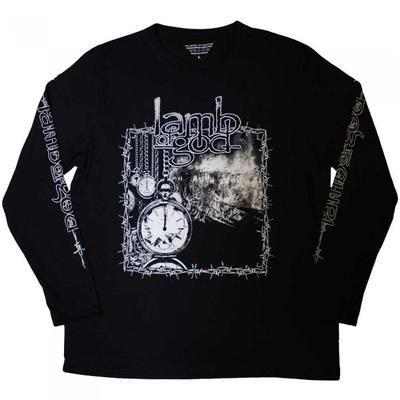Lamb Of God Unisex Adult Barbed Wire Long-Sleeved T-Shirt