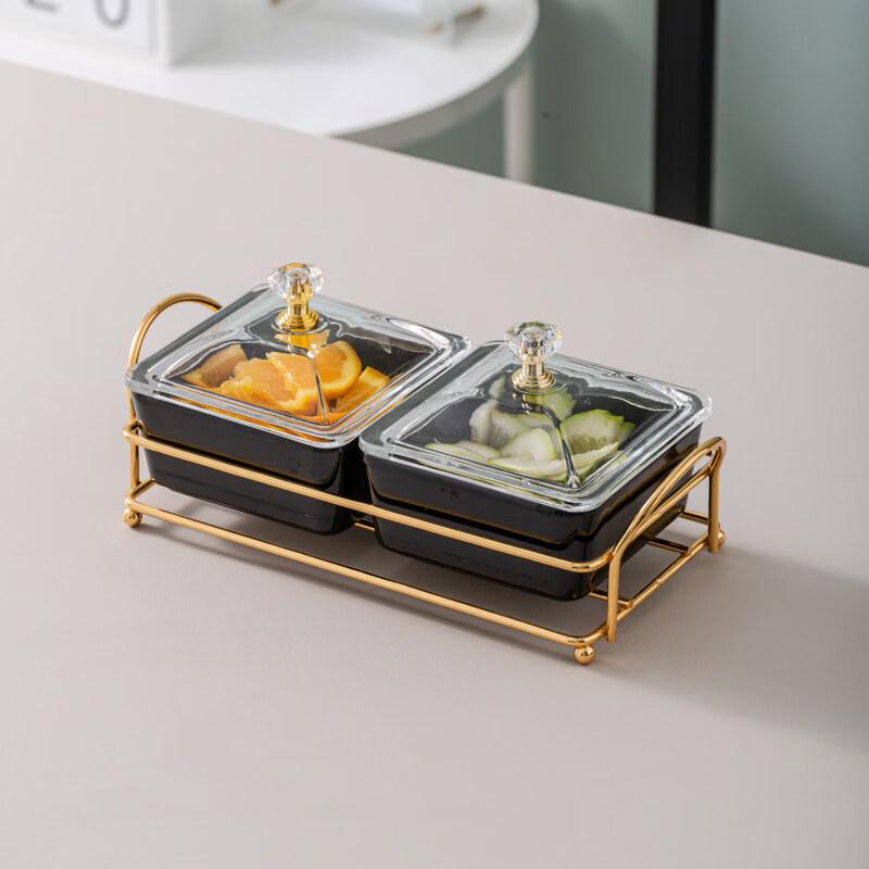 WUHE Melamine Divided Serving Platter