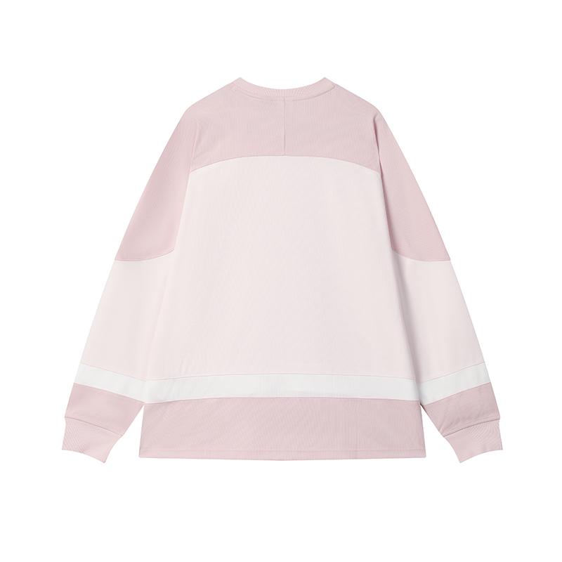 Fila Original Loose V-Neck Fashion Versatile Long Sleeve T-Shirt Unisex Tops F71U539211F-LP