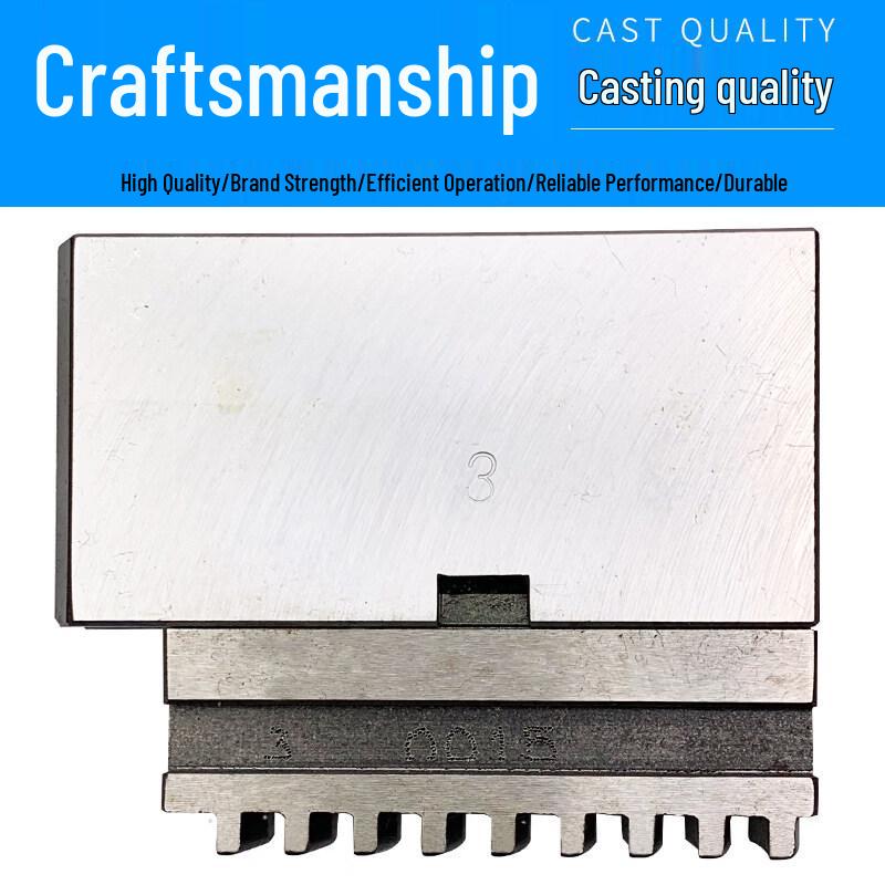 Industrial Three-Jaw Self-Centering Chuck Soft Jaw