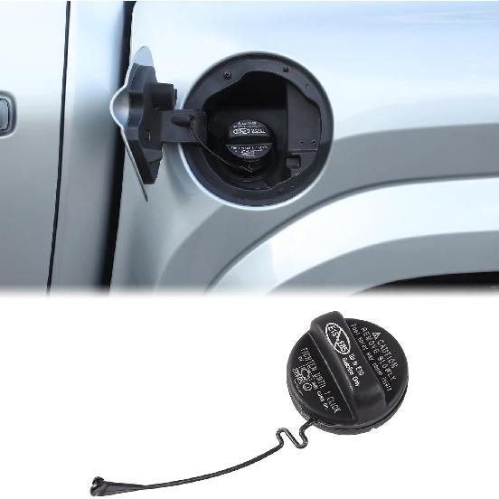 

Aunginsy Car Fuel Tank Cap Replacement Anti-theft Lock Cap Compatible with Toyota Tacoma 2024 2025 2026, Pickup Door Fuel Filler Cover W/Lock Gas Cap Black-B