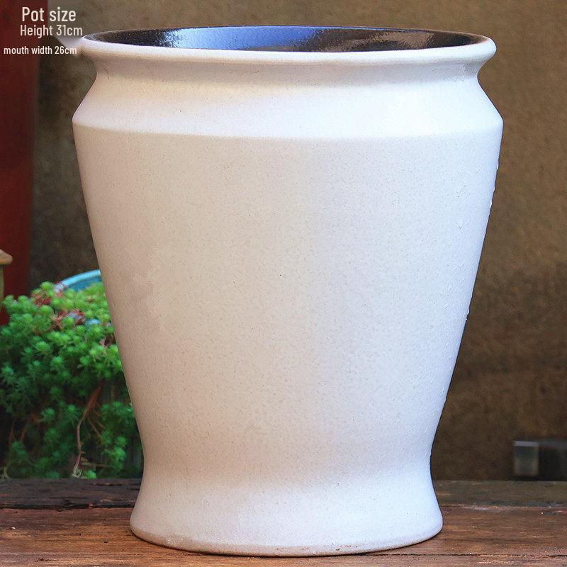 Extra Large Ceramic Succulent & Flower Pot for Trees and Plants