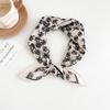 18Cm cotton and linen small square scarf versatile and breathable women's soft literary and decorative small silk scarf spring and summer scarf women'