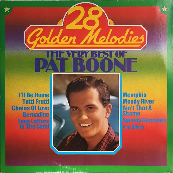 

LP Record PAT BOONE 28 Golden Melodies The Very Best 250763 MCA Records 1977 Europe Rock Used