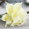1 Branch Artificial Flower Calla Lily Bridal Bouquet Home Wedding Party Decor