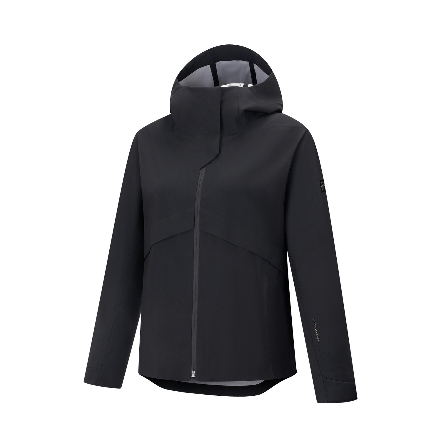 Li-Ning Honor Gold Standard Series Simple Hooded Versatile Soft Casual Sports Jacket Women jackets AYYW026-1 S