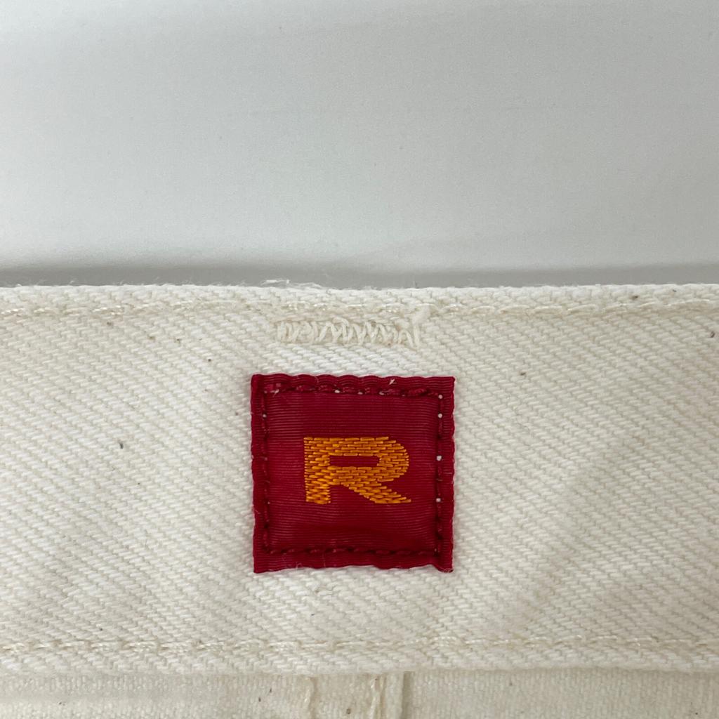 RESOLUTE AA710 Tapered Straight Denim Bottoms 31 whiteUsed